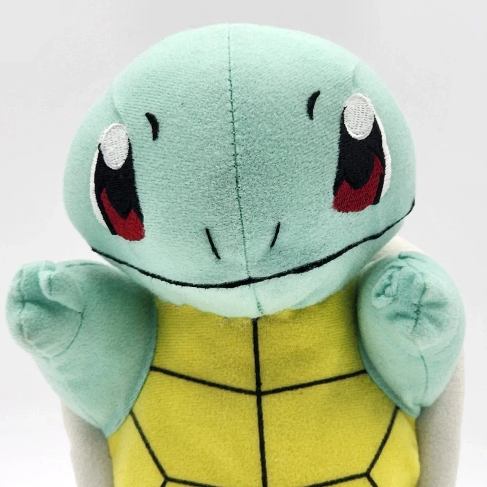Pokemon Squirtle Plush Turtle 2008 Nintendo Diamond and Pearl Stuffed Animal 9